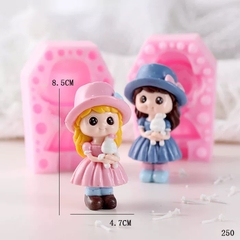 Khuôn Silicon - Em Bé - Công Chúa #24 2 Mảnh 8.5cm