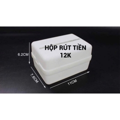 Hộp Nhựa Rút Tiền - PKS - Lớn 11x7.6x6.2cm