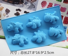 Khuôn Silicon - Động Vật - Khủng Long Trung 6c 7.1cm