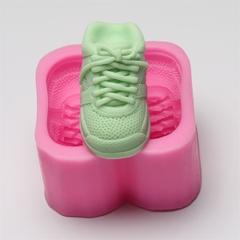 Khuôn Silicon - Em Bé Giày - Đôi Giày Bé Trai 7.2cm
