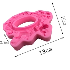 Khuôn Silicon - Vòng Tròn Thiên Thần 18cm