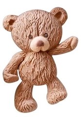 Khuôn Silicon - Động Vật - Gấu Teddy Giơ Tay