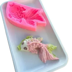 Khuôn Silicon - Biển - Cá Cá Trôi 10Cm
