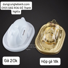 Hộp Nhựa - Con Gà Quay - 19cm