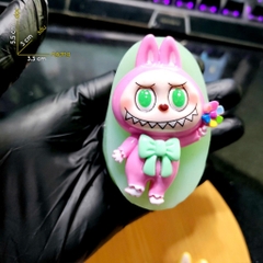 Khuôn Silicon - Labubu Nhỏ - Cầm Hoa