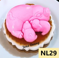 Khuôn Nhựa RCNL - NL29 - Heo Bầy 3