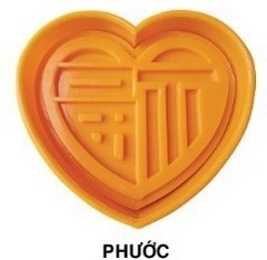 Khuôn Ấn Xôi - Tim VT - 15cm - Phước - Hán