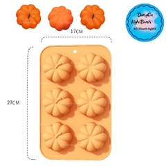 Khuôn Silicon - Trái Cây - Trái Bí Vĩ 6c - 7cm