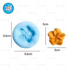 Khuôn Silicon Hoa Sứ 3.5cm