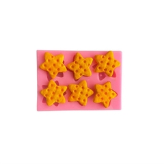 Khuôn Silicon - Bánh Quy Sao 3cm 6c