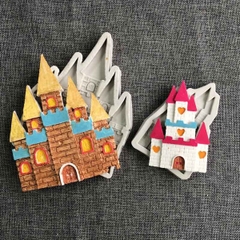 Khuôn Silicon - Lâu Đài - Vĩ 13cm 5 Chóp