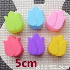[10 cup] Khuôn Silicon - Cup Set 5cm - M28 - Tulip