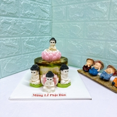 Khuôn Silicon - Hoa Sen Thái Nở - Đài Hoa Sen 7cm Búp Sen