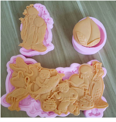 Khuôn Silicon - Ông Thọ Cá Chép Thần Đồng