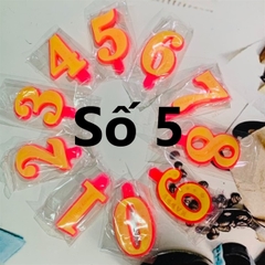 Nến Số - Đèn Cầy - Số 5