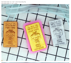 Khuôn Silicon - Miếng Vàng Nhỏ