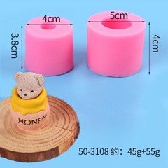Combo 4 Gấu Silicon