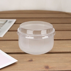 Cốc Nhựa Tròn Bầu Đựng Flan Pudding 125ml