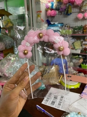 Topper Cổng Bông Trang Trí Bánh - cắm cổng bông xanh