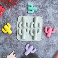 Khuôn Silicon - Sen Đá ĐỨNG  - Set - Vĩ 4 Chỉa