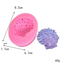 Khuôn Silicon - Sinh Vật Biển TH - sò biển 4.8x4.5cm