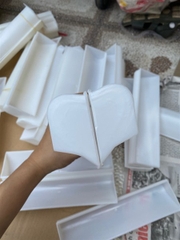 Khuôn Nhựa Máng Dài - Máng Tròn Trắng NL