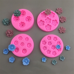 Khuôn Silicon - Hoa Mai Đào 5 Cánh Vĩ 6c 2cm