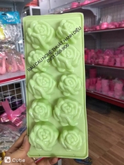 Khay Đá Nhựa VT - KD19 - TH 10c - Hồng Nở