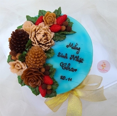 Khuôn Silicon - Noel - Quả Thông