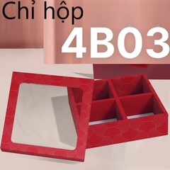 [LẺ] Hộp Giấy - Trung Thu - Mẫu 4B03