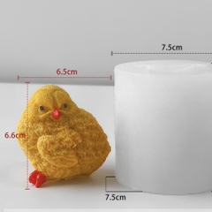 Khuôn Silicon - Động Vật - Gà 6.3cm