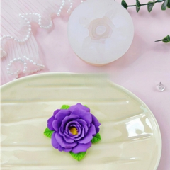 Khuôn Silicon - Hồng Nở Búp Kèm Lá A1-1531