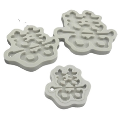 Khuôn Silicon Vĩ Chữ SONG HỶ - Hán 4.7cm