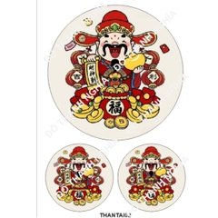Decal Chủ Đề Hot - Vui Nhộn - DSN - Thần Tài Tt02