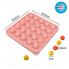 Khuôn Silicon - Vĩ Bi Tròn 25C 1cm