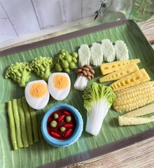 Khuôn Silicon - Rau Củ - Măng Lỗ 2c