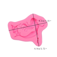 Khuôn Silicon - Biển Tiên Cá - 6.5cm
