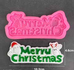 Khuôn Silicon - Chữ Noel - Ông Già