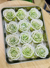 Khuôn Silicon - Hoa Hồng Lai - Xòe Nhụy - 10cm