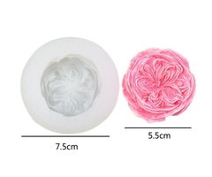 Khuôn Silicon - Hoa Hồng Lai - Hồng Anh - 5.5cm
