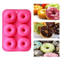 Khuôn Silicon - Donut - Vĩ 7.4cm H3.5 6c sale 24k