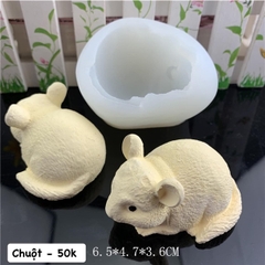 Khuôn Silicon - Động Vật - Chuột Nằm