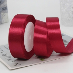 Ruy Băng Trang Trí - Thường - 4cm- đỏ đô 19k