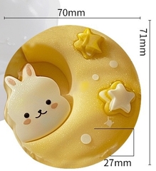 Khuôn Silicon - Động Vật - Con Thỏ 2 Sao