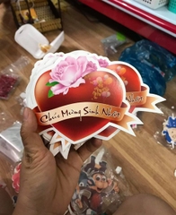 Que Cắm Tim Chúc Mừng Sinh Nhật Cặp 2