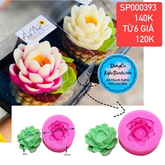 Khuôn Silicon - Hoa Sen Thái Nở - 8.2cm - 3T - sale