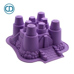 Khuôn Silicon - Đế - Lâu Đài To 265 * 22 * ​​13cm