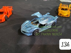 Xe Oto Đơn Nhựa - Xe Cộ - PKD - Xe Đua - Xanh