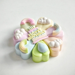 Khuôn Silicon - Đế - Tim Mâm Cúng - Tim Trơn