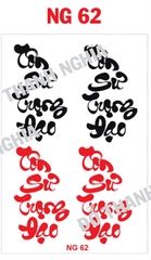 Decal Nhà Giáo 20/11 - DNG - DNG62